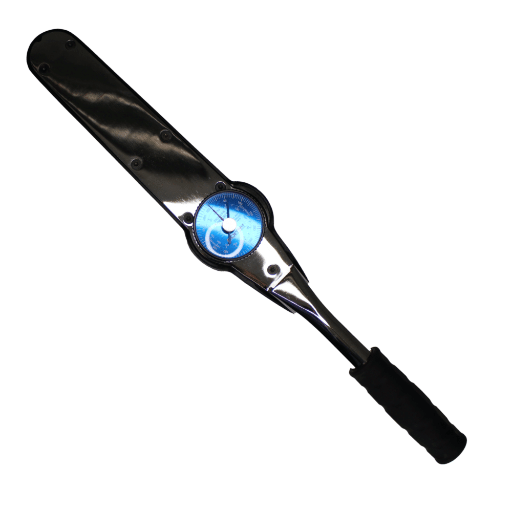 Torquimetro tipo reloj conex. 1/2" cap. 0 - 250 lb-pie/0 - 350 nm - Igardi Herramientas